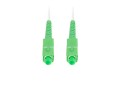 Patchcord światłowodowy Lanberg SM SC/APC-SC/APC SIMPLEX 3.0mm LSZH G657A2 35m biały - 1879976