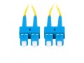 Patchcord światłowodowy Lanberg SM SC/UPC-SC/UPC DUPLEX 3.0mm LSZH G657A1 2m żółty - 1880000