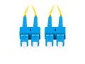 Patchcord światłowodowy Lanberg SM SC/UPC-SC/UPC DUPLEX 3.0mm LSZH G657A1 10m żółty - 1455209