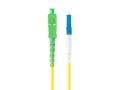 Patchcord światłowodowy Lanberg SM LC/UPC-SC/APC SIMPLEX 3.0mm LSZH G657A1 3m żółty - 1880020
