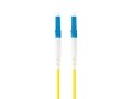 Patchcord światłowodowy Lanberg SM LC/UPC-LC/UPC SIMPLEX 3.0mm LSZH G657A1 5m żółty - 1880039