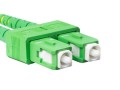 Patchcord światłowodowy Lanberg SM SC/APC-LC/APC DUPLEX 3.0mm LSZH G657A1 2m żółty - 1880045