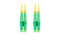 Patchcord światłowodowy Lanberg SM LC/APC-LC/APC DUPLEX 3.0mm LSZH G657A1 2m żółty - 1880058