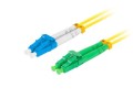 Patchcord światłowodowy Lanberg SM LC/APC-LC/UPC DUPLEX 3.0mm LSZH G657A1 2m żółty - 981963