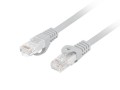 Patchcord Lanberg UTP kat.6 5m LSZH CU fluke passed szary - 982026
