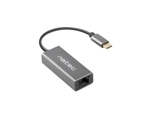 Karta sieciowa Natec Cricket USB-C 3.1 -> RJ-45 1Gb na kablu