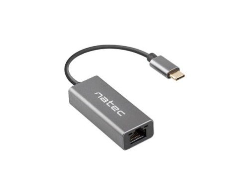 Karta sieciowa Natec Cricket USB-C 3.1 -> RJ-45 1Gb na kablu - 1048273