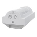 Czujnik ruchu PIR Maclean, zewnętrzny na podczerwień, nie reaguje na zwierzęta, max.1200W, IP65, MCE385 W - 1857773