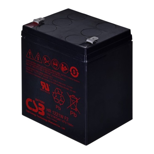 Akumulator żelowy CSB HR1221W F2 12V 5,3Ah - 1332380