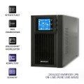 Zasilacz awaryjny UPS Qoltec | On-line | Pure Sine Wave | 1kVA | 800W | LCD | USB - 809047