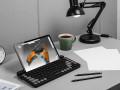 Klawiatura bezprzewodowa mini A4Tech FSTYLER FBK30 Blackcurrant 2.4GHz+BT (Silent) - 1744116