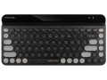 Klawiatura bezprzewodowa mini A4Tech FSTYLER FBK30 Blackcurrant 2.4GHz+BT (Silent) - 1744114