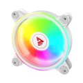Zestaw 4 wentylatorów SAVIO FAN-01 White 120mm, ARGB, wraz kontrolerem oraz pilotem - 1848370