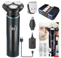 Golarka elektryczna 3 w 1 - USB + Etui - 1859501