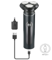 Golarka elektryczna 3 w 1 - USB + Etui - 1859502