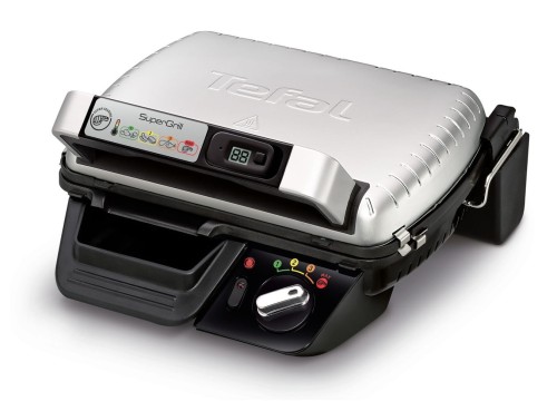 Grill Tefal GC451B12 (Tradycyjny z rusztem; 2000W; kolor srebrny) - 1882091