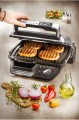 Grill Tefal GC451B12 (Tradycyjny z rusztem; 2000W; kolor srebrny) - 998977
