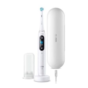 Elektryczna szczoteczka do zębów Oral-B | Seria iO9 | Akumulator | Dla dorosłych | Liczba główek szczoteczki w zestawie 1 | Liczba trybów szczotkowania zębów 7 | Biały