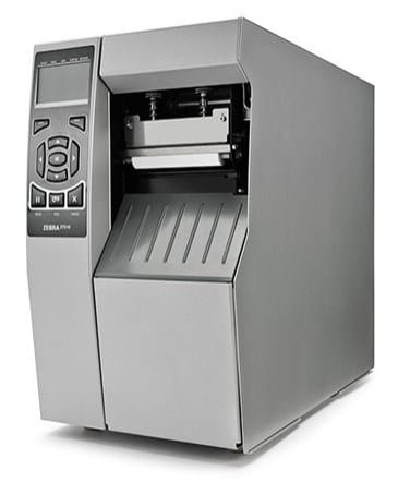 TT Printer ZT510; 4", 203 dpi, Euro and UK cord, Serial, USB, Gigabit Ethernet, Bluetooth LE, Rewind, Mono, ZPL - 1884305
