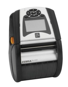 Drukarka etykiet QLn320/termiczna/203dpi/USB/RS-232/Bluetooth 3.0/Mfi+Ethernet/wałek do papieru z podkładem