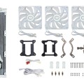 COOLER MASTER CHŁODZENIE WODNE CPU MASTERLIQUID 360L CORE ARGB BIAŁE MLW-D36M-A18PZ-RW - 1544572