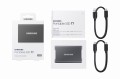 Dysk SSD zewnętrzny USB Samsung SSD T7 500GB Portable (1050/1000 MB/s) USB 3.1 Grey - 868070
