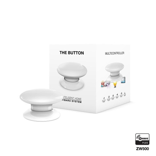 Przycisk zdalnego sterowania FIBARO Z-Wave FGPB-101-1 ZW5 (Bluetooth, Z-Wave; kolor biały) - 1888795