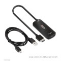 Adapter Club3D CAC-1336 HDMI™+ Micro USB to USB Type-C 4K120Hz or 8K30Hz M/F Active Adapter - 1305510