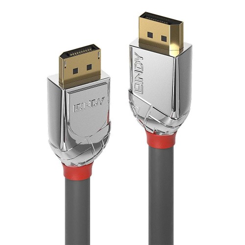 Kabel DisplayPort 1.2 LINDY M/M 5m szary/cromo - 1889082