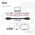 Kabel Club3D CAC-2313 (HDMI 2.0 4K 60Hz UHD Cable 10M) - 1186889