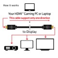 Kabel Club3D CAC-2313 (HDMI 2.0 4K 60Hz UHD Cable 10M) - 1038502