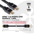 Kabel Club3D CAC-2313 (HDMI 2.0 4K 60Hz UHD Cable 10M) - 1186886