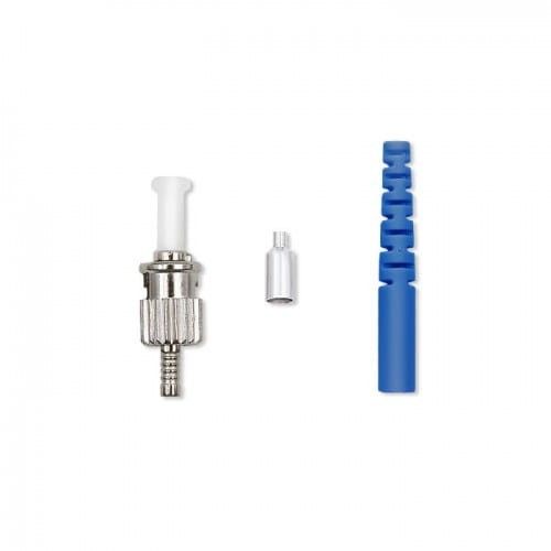 Złącze światłowodowe Qoltec ST | Singlemode | 2.0mm | Zestaw montażźony | 200szt. - 1889247