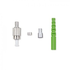 Złącze światłowodowe Qoltec FC/APC | Singlemode | 3.0mm | Zestaw montażowy | 200szt.