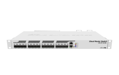 Switch zarządzalny MikroTik CRS317-1G-16S+RM 16xSFP+ 1x1GbE - 1889570