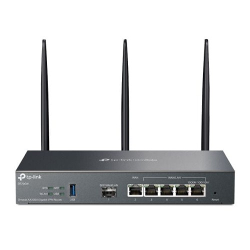Router TP-Link Omada ER706W VPN Wi-Fi 6 AX3000 6x1GbE USB - 1889637