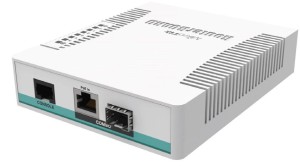 Switch Mikrotik CRS106-1C-5S 6p  Managed Gigabit
