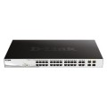 Switch zarządzalny D-Link DGS-1210-28P 24x1000 Mbps Gigabit PoE 4x Combo - 1889877