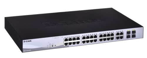 Switch zarządzalny D-Link DGS-1210-28P 24x1000 Mbps Gigabit PoE 4x Combo - 1889877