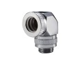 PHANTEKS Obrotowa Twarda Złączka Rurowa 12mm 90 Stopni G1/4 - chrom, obrotowa - 1885435