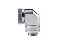 PHANTEKS Obrotowa Twarda Złączka Rurowa 12mm 90 Stopni G1/4 - chrom, obrotowa - 1885433