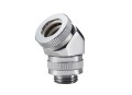 PHANTEKS Obrotowa Twarda Złączka Rurowa 12mm 45 Stopni G1/4 - chromowana, obrotowa - 1885469