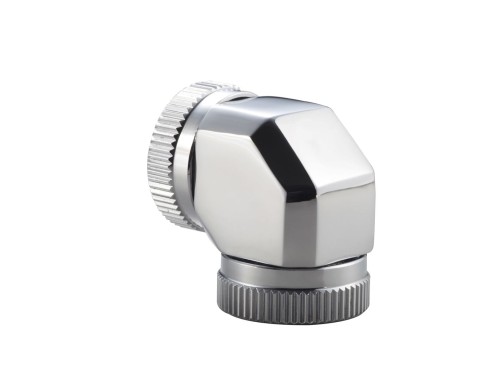 PHANTEKS Adapter do rur twardych 2x 12mm 90 stopni - chrom - 1885504