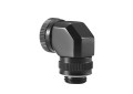 PHANTEKS Obrotowa Twarda Złączka Rurowa 12mm 90 Stopni G1/4 - czarna, obrotowa - 1885524