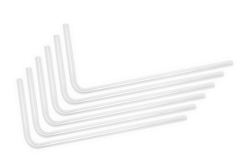 EK Water Blocks EK-Loop Hard Tube 16/12mm Acryl, gebogen 90 Grad - 80cm, 6 Stück - 1885553