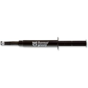 Pasta termoprzewodząca Thermal Grizzly Hydronaut TG-H-030-R 3ml/7.8g, Przewodność cieplna: 11,8 W/mk; Opór cieplny 0,0076 K/W; Przewodność elektryczna: 0 pS/m; Lepkość: 140-190 Pa