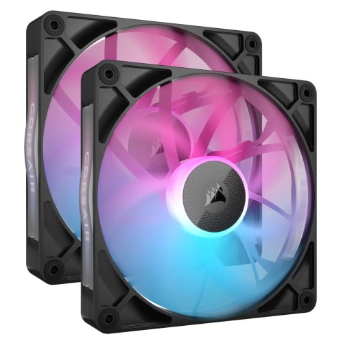 Corsair iCUE LINK RX140 RGB Series, PWM Fan 2 Pack - 140mm, czarny - 1886256