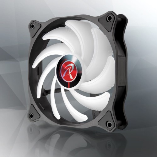 Wentylator Raijintek EOS 12 RBW ADD, zestaw 2 szt. ze sterownikiem - czarny, 120mm - 1886258