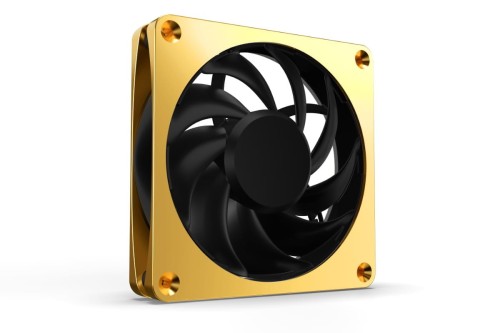 Alphacool Apex Stealth Metal Fan 120 mm, 2,000 obr./min - złoty - 1886274