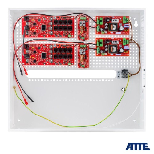Zestaw buforowy do 16 kamer IP switch Po 16P+2G ATTE IPUPS-16-20-H - 1886804